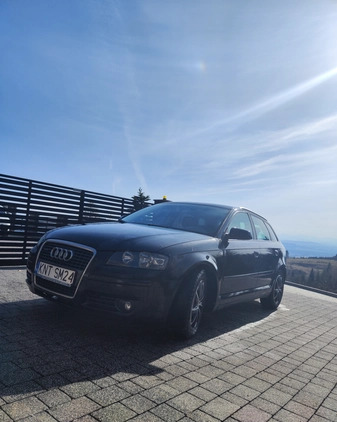Audi A3 cena 12800 przebieg: 217000, rok produkcji 2007 z Proszowice małe 137